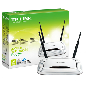 TP-LINK Wireless N Router, 4 porta, 300Mbps, 2x5dBi antena - TL-WR841N