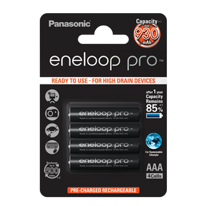 Panasonic eneloop Pro HR03 AAA baterije (punjive) NiMH 900 mAh 1.2 V 4 komada
