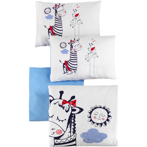 Colourful Cotton Komplet posteljine za bebe od ranforcea Melodi slika 3