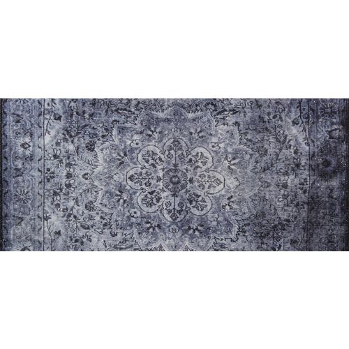 Blues Chenille - Gray AL 22  Multicolor Hall Carpet (75 x 150) slika 4