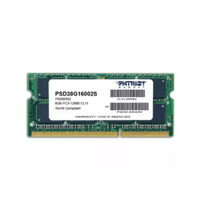 Memorija SODIMM DDR3 8GB 1600MHZ Patriot Signature PSD38G16002S