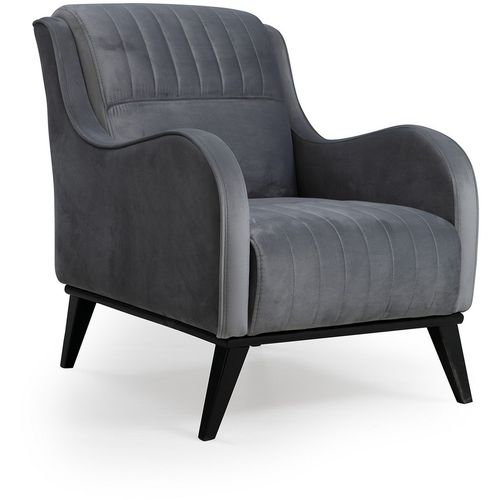 Atelier Del Sofa Fotelja wing LISA, Lisa - Anthracite slika 2