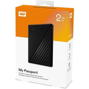 HDD Eksterni WD My Passport Black 2TB 2,5" WDBYVG0020BBK-WESN