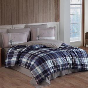 Aura - Blue Blue
Purple
Beige Exclusive Satin Double Quilt Cover Set