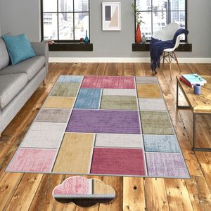 TANKA Staza EEXFAB540 Multicolor Hodnik Tepih (80 x 150)