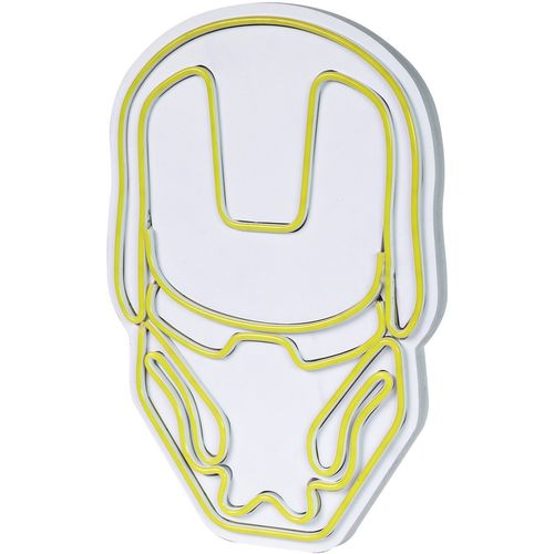 Wallity Ukrasna plastična LED rasvjeta, Iron Man - Yellow slika 13