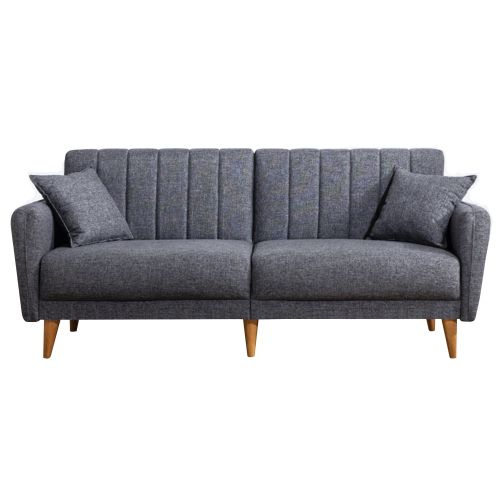 Atelier Del Sofa Aqua - Trosed na razvlačenje u tamnosivoj boji slika 3