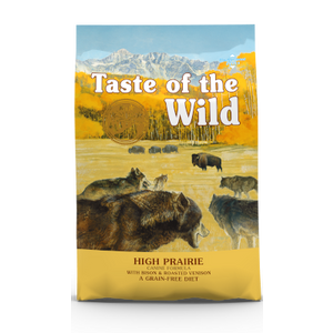 TASTE OF THE WILD High Prairie, s mesom bizona i srnetinom, bez žitarica, 12,2 kg