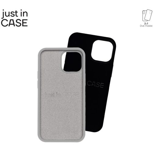 2u1 Extra case MIX PLUS paket CRNI za iPhone 13 Mini slika 3