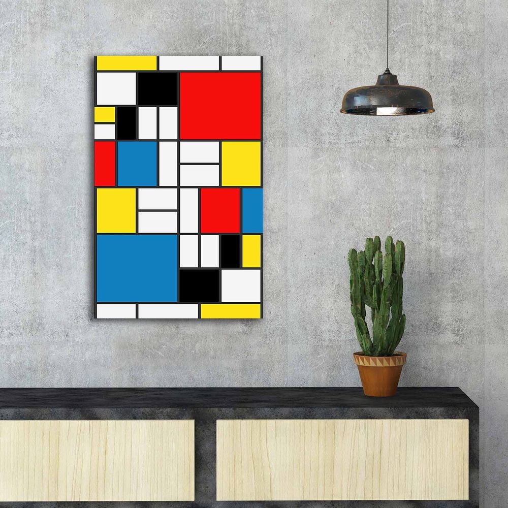 FAMOUSART-020 Dekorativna Slika na Platnu u Više Boja slika 1