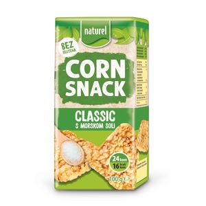 Naturel Corn Snack s morskom soli 100 g