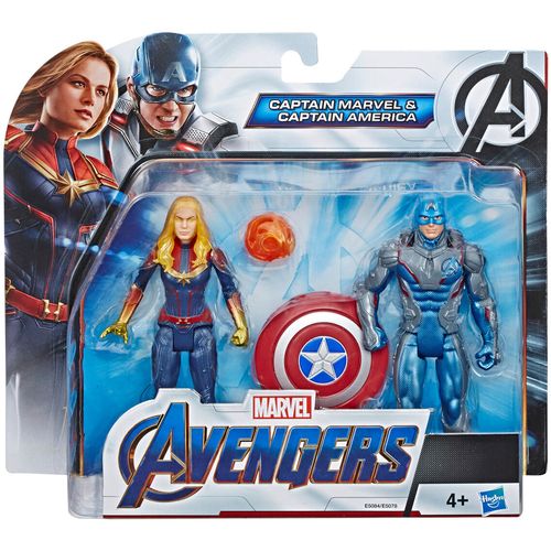 Marvel Avengers Captain America and Captain Marvel set figures slika 2