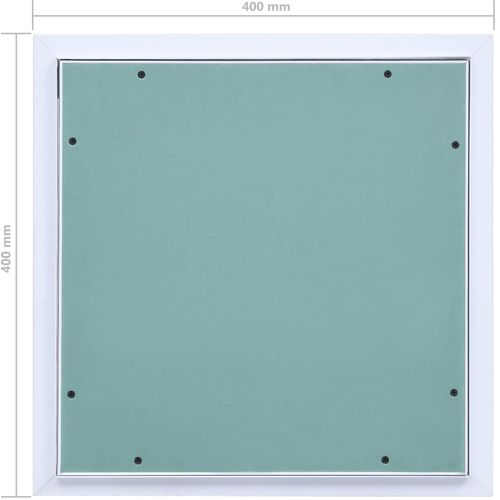 Pristupna ploča s aluminijskim okvirom i gipsom 400 x 400 mm slika 22