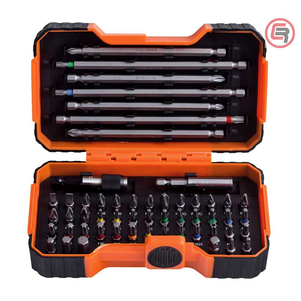 Bahco Set Bitova Ravni, Philips, Pozidriv, Hexagon, Torx 54 dijelni - 59/S54BC slika 2