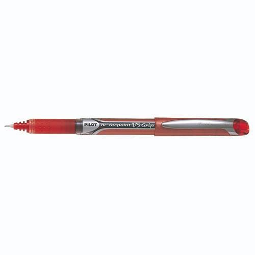 Roler Pilot, Hi-tecpoint V5 grip BXGPN-V5-G 0,25 mm, crveni slika 2