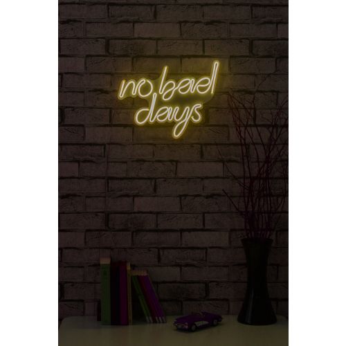 Wallity Ukrasna plastična LED rasvjeta, No Bad Days - Yellow slika 2