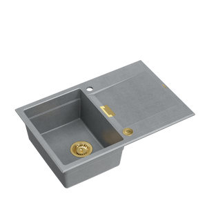 Quadron sudoper OWEN 111 + nano PVD srebrno siva/zlato s daljinskim upravljanjem