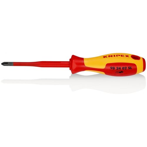 Knipex odvijač Slim krstasti 1000V VDE PH2 98 24 02 SL slika 1