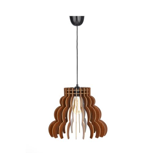 Cloudy - Walnut Walnut Chandelier slika 3