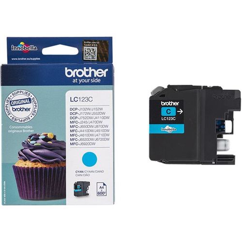 BROTHER LC-123 ink cartridge cyan LC123C slika 1