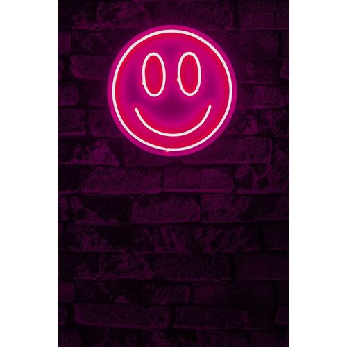 Wallity Ukrasna plastična LED rasvjeta, Smiley - Pink slika 10