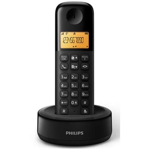 Fiksni bezicni telefon Philips D160 Ekran 1.6inc, Black slika 4