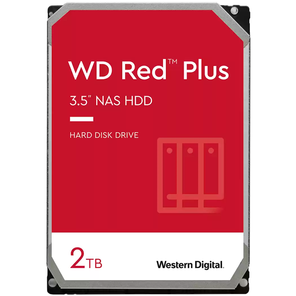 HDD NAS WD Red Plus 2TB CMR, 3.5'' slika 1