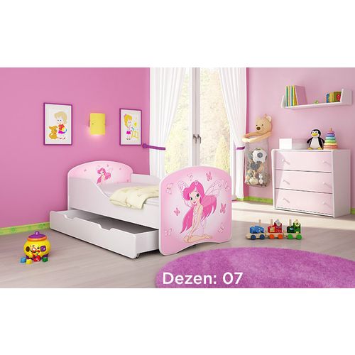 Deciji krevet ACMA I 140x70 F + dusek 6 cm7 slika 1