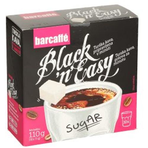 Barcaffe black & easy sa šećerom 110 g ( 10 x 11 g) slika 1