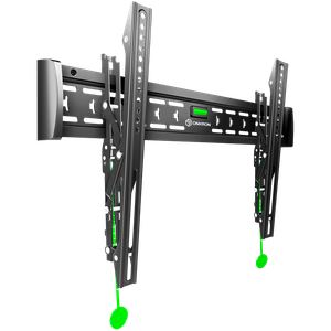 ONKRON Nagibni Zidni Nosač za TV za 43 do 85-inčne Ravne Ploče, Digitalni Paneli, 68,2 kg, Crni