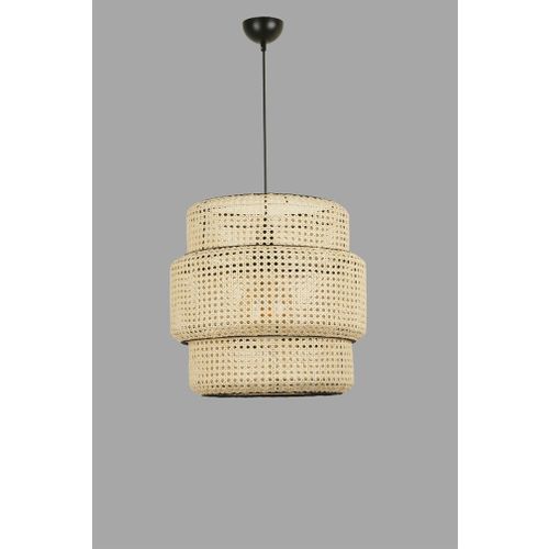 Asel Tekli Rattan Sarkıt Rattan Chandelier slika 4