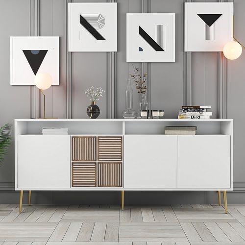 Milan - White, Gold White
Gold Console slika 1