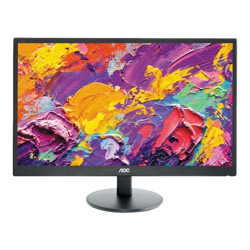 Monitor 23.6" AOC M2470SWH VA/1920x1080/60Hz/5ms GtG/VGA,HDMIx2/VESA/zvucnici/crna slika 1