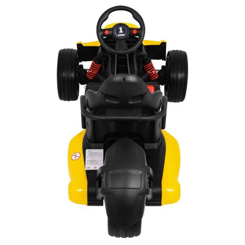 Go-kart na akumulaotor XR-1 - žuti slika 7