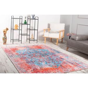 Fusion Chenille - Red AL 228  Multicolor Carpet (210 x 310)