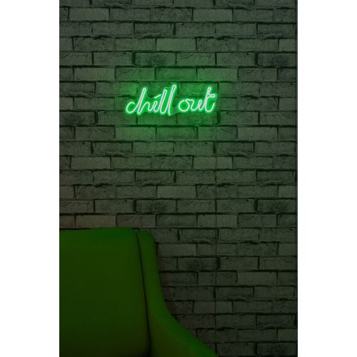 Wallity Ukrasna plastična LED rasvjeta, Chill Out - Green slika 12