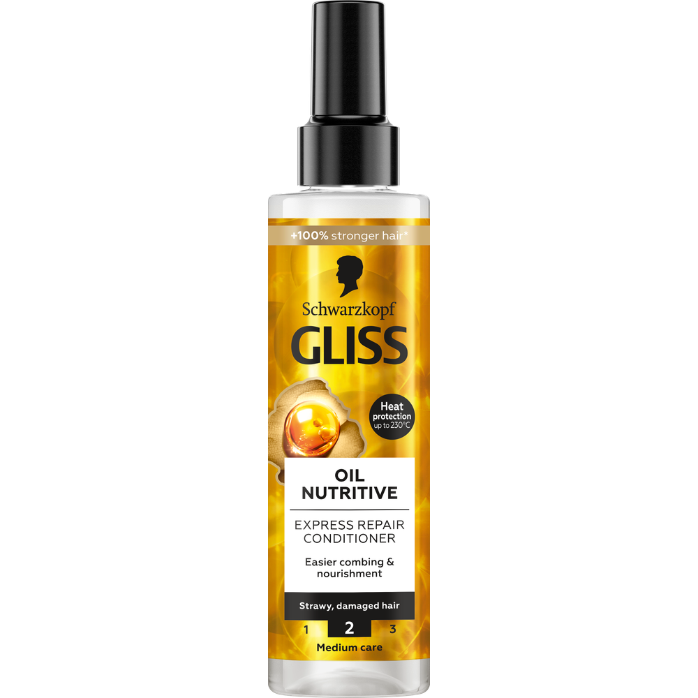 Schwarzkopf Gliss Oil Nutritive regenerator u spreju 200ml slika 1