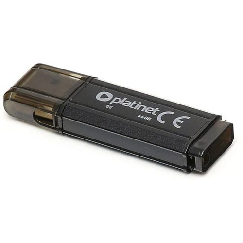PLATINET PENDRIVE USB 2.0 V-Depo 64GB crni slika 1