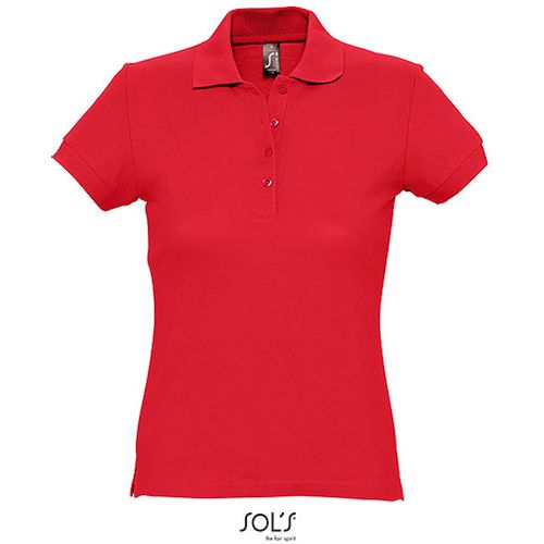 PASSION ženska polo majica sa kratkim rukavima - Crvena, XL  slika 5
