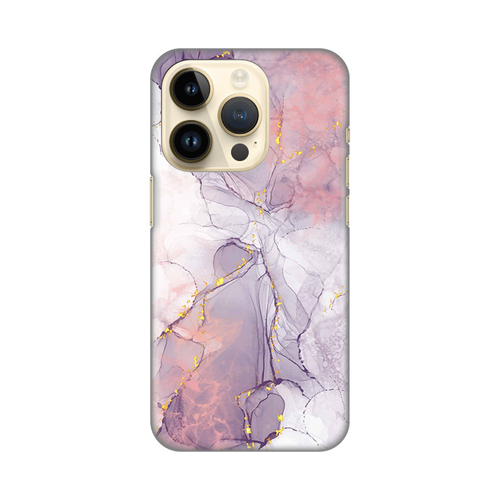 Torbica Silikonska Print za iPhone 14 Pro 6.1 Pink Marble slika 1