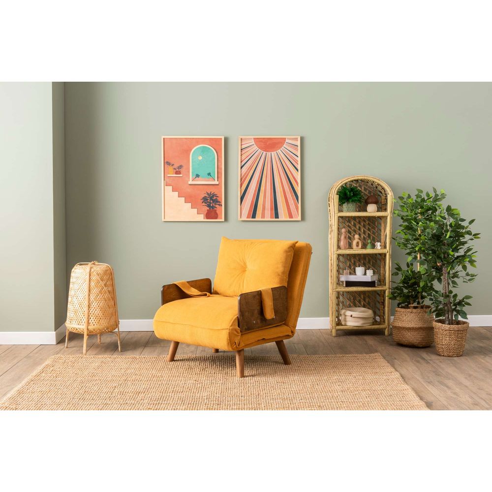 Sofa na jednom sjedalu Cosmo Single - Bohemian Mustard slika 3