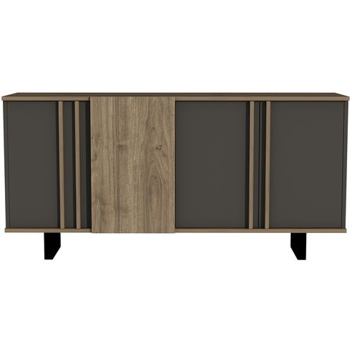 Woody Fashion Konzola, Deco - Walnut, Anthracite slika 6