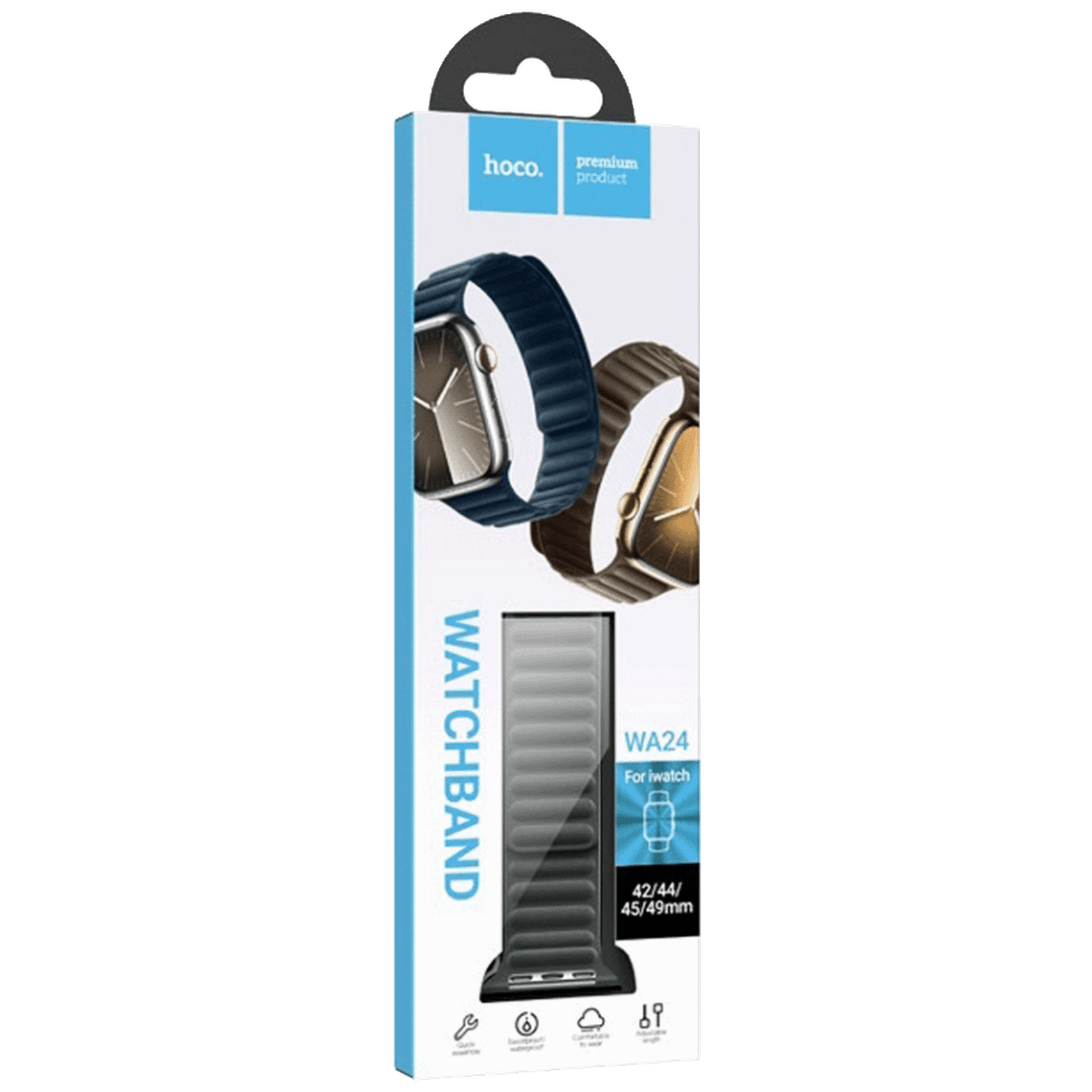 hoco. Magnetni remen za iWatch, 42/44/45/49mm, cyan slika 2