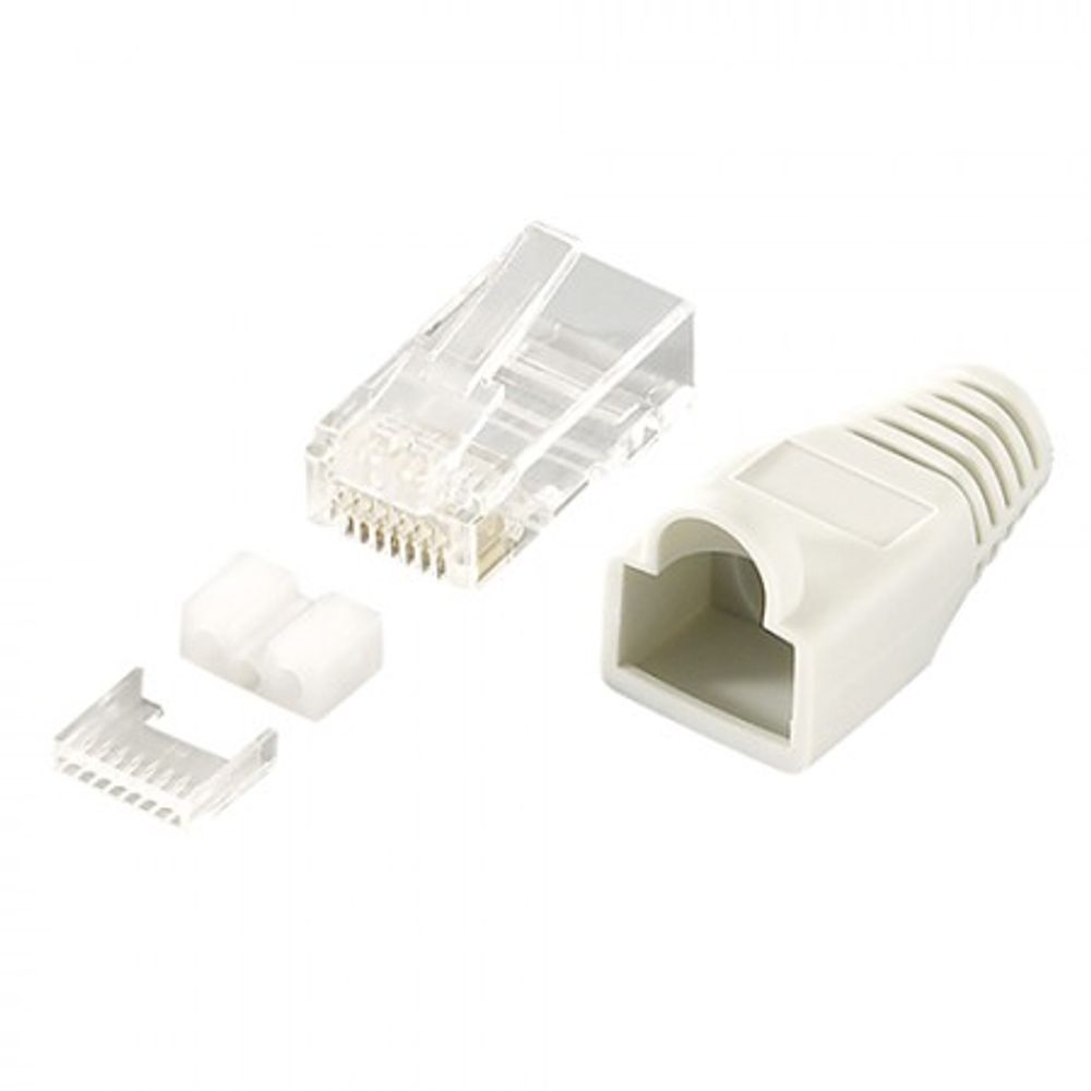 LogiLink CAT6 Connector RJ45 Shielded 100KOM MP0021 slika 1