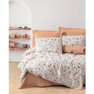 Set navlaka za pokrivač Ranforce king (FR) Oniks - karamel i bijela