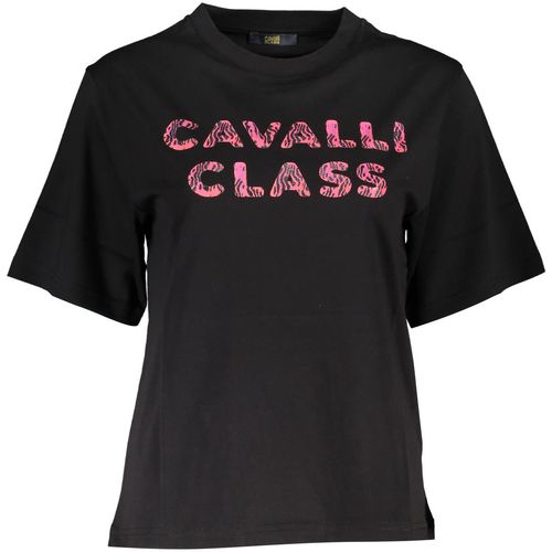 CAVALLI CLASS T-SHIRT SHORT SLEEVE WOMAN BLACK slika 1