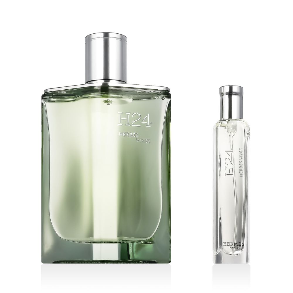 Hermès H24 Herbes Vives EDP Refillable 100 ml + EDP MINI 15 ml (man) slika 2