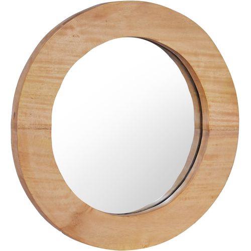 Zidno ogledalo od tikovine 40 cm okruglo slika 8