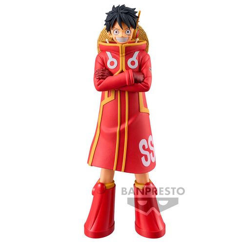 One Piece Grandline Series Monkey D Luffy figure 16cm slika 1