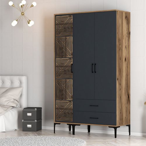 Kumsal PT - Walnut, Anthracite Walnut
Anthracite Wardrobe slika 5